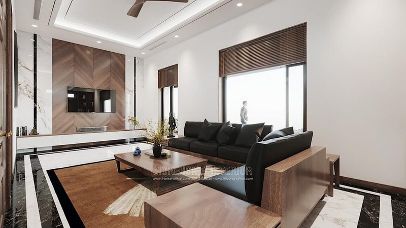 Biến không gian nội thất phòng khách nhà bạn trở nên sang trọng hơn với mẫu sofa gỗ óc chó mỹ nhập khẩu tại Morehome